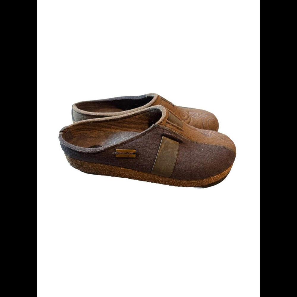 Haflinger Magic Swirl Clog (Women) - Eggplant/Charcoal Size EU 37; US 6.5